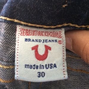 True Religion Jeans - Billy Dark Blue True Religion Jeans Size 30 True Religion Jeans - Billy Dark Blue True Religion Jeans Size 30